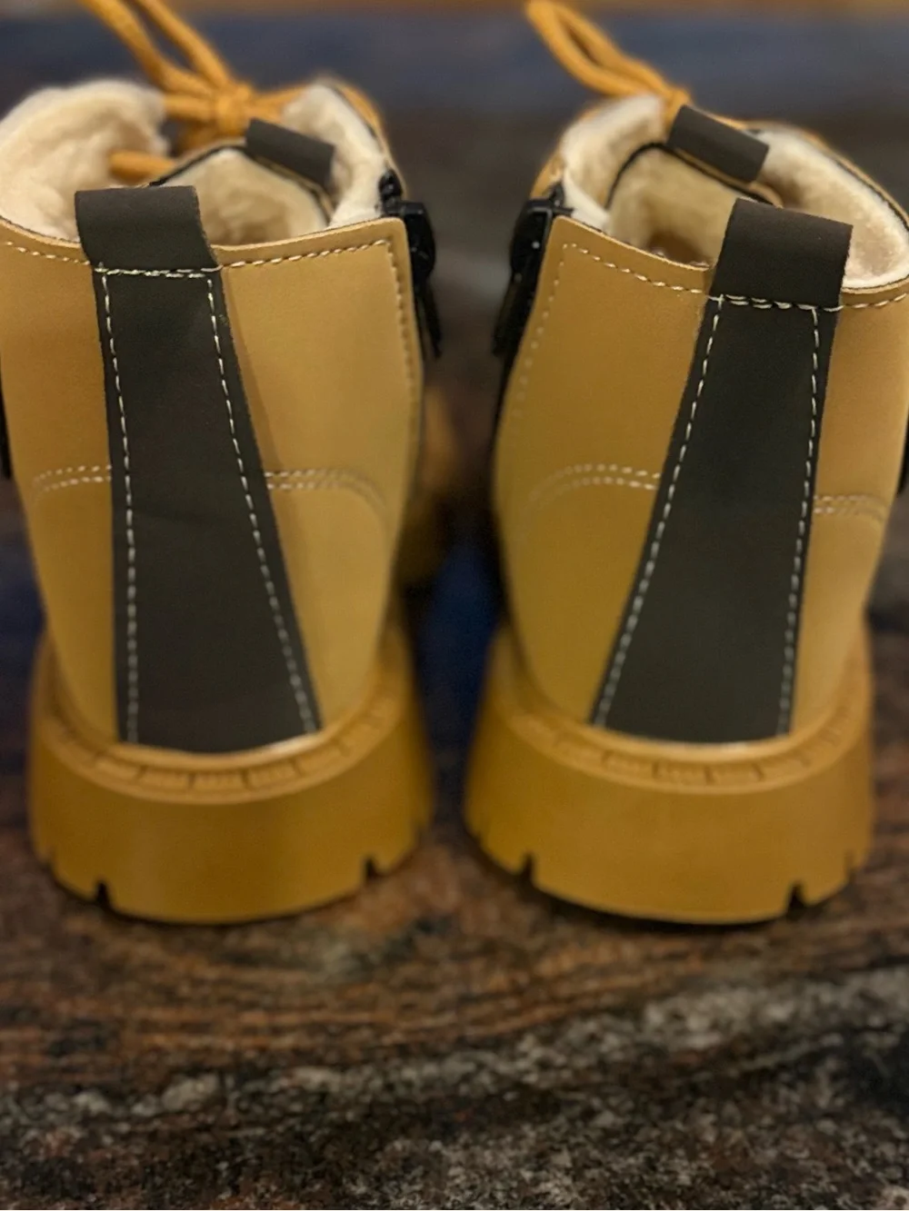 Toddler Boys Fall/ Winter Boots Size 12 Chunky Sole Fully Lined Boots Brand New!